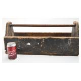 Ancien coffre à outils, en bois
