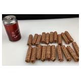 Lot de rouleaux de cents
