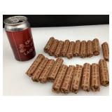 Lot de rouleaux de cents