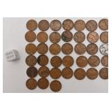 Pièces de 1 cent américaines, années '20 à '50,
