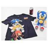 Peluche et t-shirt Sonic