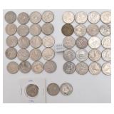 10.75 $ en 25 cents américains