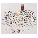 Lot de pendentifs, dont argent 925,
