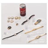 Lot de montres, dont Seiko automatique,
