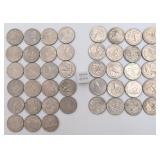 10.75 $ en 25 cents américains