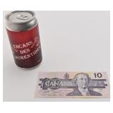Billet de 10 dollars, Canada, 1989