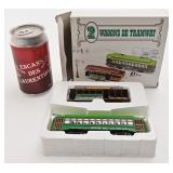 2 wagons de tramway