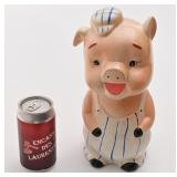 Tirelire cochon, vintage