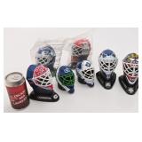 Lot de masques de gardiens de hockey McDonald