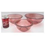 3 bols Pyrex nesting, # 322, 323, et 325