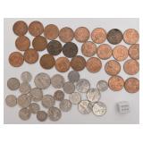 Lot de pièces de monnaie de Cuba et du Ghana