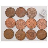 Pièces de monnaie d'Angleterre, 1960 à 2005