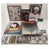 Lot de magazines et de cartes de hockey