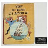 Album Tintin Le secret de la Licorne, 1962