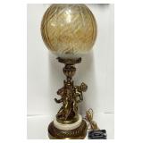 Lampe en métal non ferromagnétique,