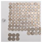 9.30 $ en pièces de 10 cents et de 5 cents