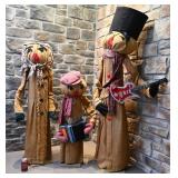 *Groupe de musiciens, en jute