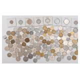 Lot de pièces de monnaie de la France