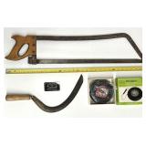 Lot d'anciens outils
