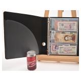 Cartable de billets internationaux