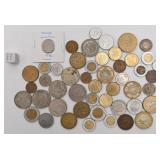 Lot de pièces de monnaie du Mexique
