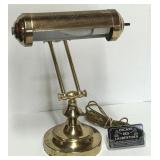 Lampe de bureau vintage, en laiton, fonctionnelle
