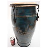 Conga / tambour, hauteur : 22''
