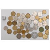 Lot de pièces de monnaie de la France
