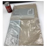 2 draps Ikea, lit simple