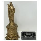 Statuette religieuse de Sainte-Anne-de-Beaupré,