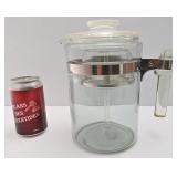 Grande cafetière Pyrex, vintage