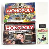 2 jeux et rare livre sur le Monopoly