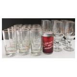 Lot de verres des Jeux Olympiques