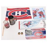 Lot de souvenirs des Canadiens