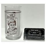 Verre des Nordiques de Daniel Bouchard, 1984