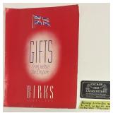 Très rare catalogue Birks, 1942, en bon état