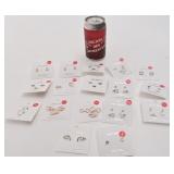 Lot de boucles d'oreilles Joe Fresh, neuves,