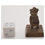 Ancien sceau chinois, en bronze
