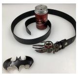 Ceinture avec 2 boucles de ceinture