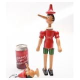 Figurine et décapsuleur Pinocchio