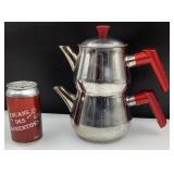 Cafetière turque Pamella, en acier inoxydable