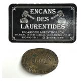 Très rare épinglette Permis de circulation, 1937-
