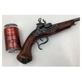 *Réplique de pistolet à platine à silex