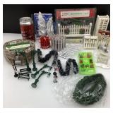 Accessoires pour village de Noël