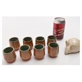 Lot de pièces en poterie / céramique