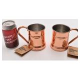 2 tasses Monsieur Bar Barrel Moscow Mule, en