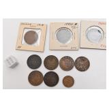 Lot de pièces de 1 cent du Canada,