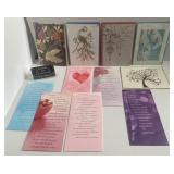 Lot de carte de souhaits, neuves