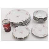 Lot de vaisselle Chteau Rose, Japan fine China