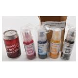 4 bouteilles d'encre pour imprimante, neuves